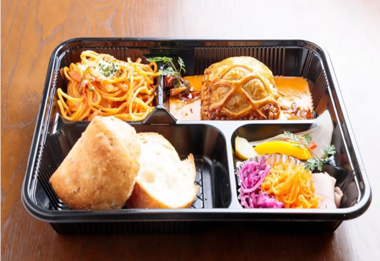 鮮魚のパイ包み焼き弁当